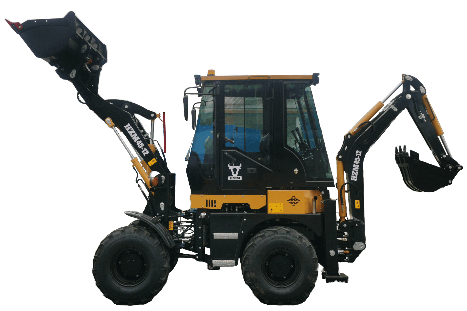 HZM 45-12 Backhoe Loader TLB