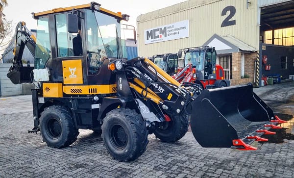 HZM 45-12T Telescopic Backhoe Loader TLB - Image 2